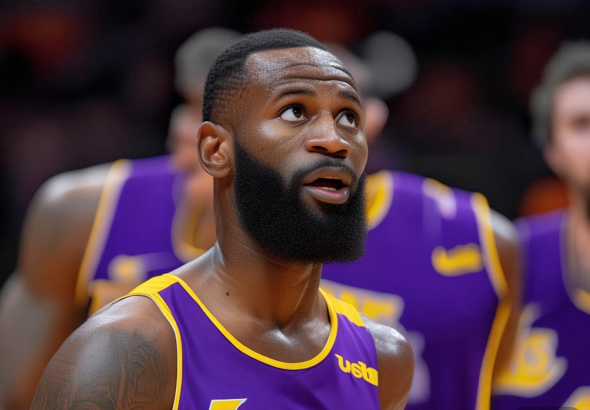 湖人队西部前四告急！勒布朗·詹姆斯状态起伏影响季后赛前景